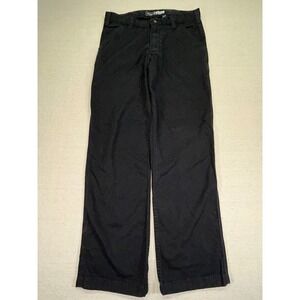 Carhartt Men's‎ 33 Black Pants Rugged Relaxed Canvas Work Wear Outdoor